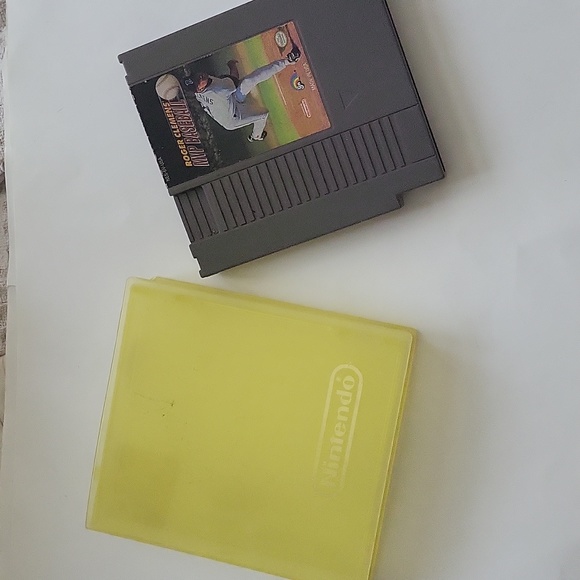 Roger Clemens MVP Baseball Nintendo Cartridge Vintage 1985 Video Game - Picture 6 of 12